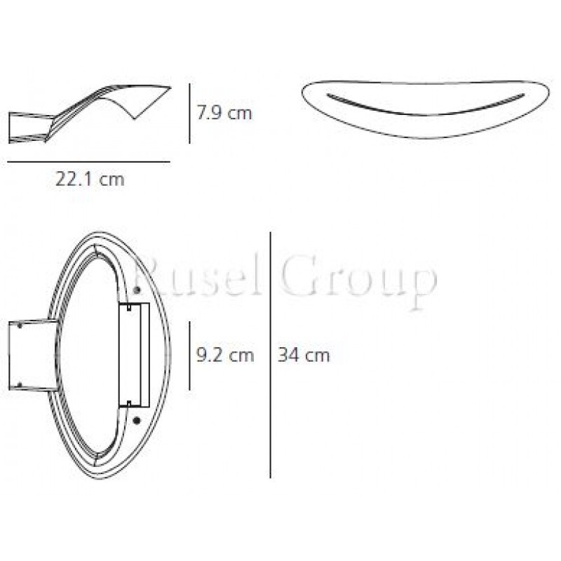 Настенный светильник Artemide MESMERI HALO