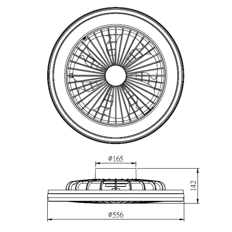 Накладной светильник Mantra 7862