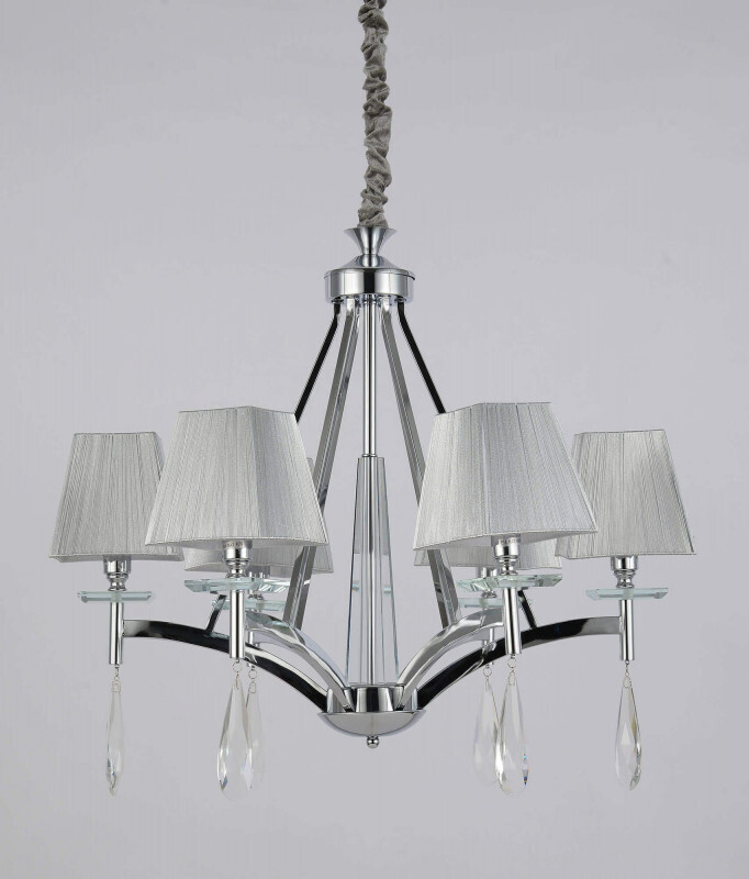 Подвесная люстра Lumina Deco LDP 1240-6 CHR