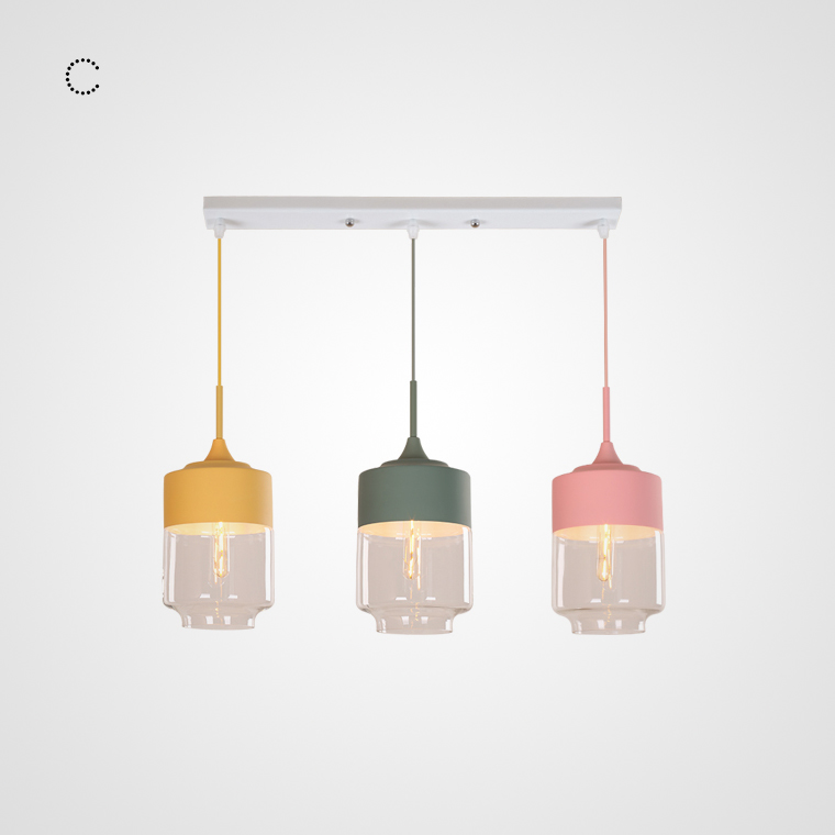 Подвесной светильник NORD COLOR TRIO С by ImperiumLoft