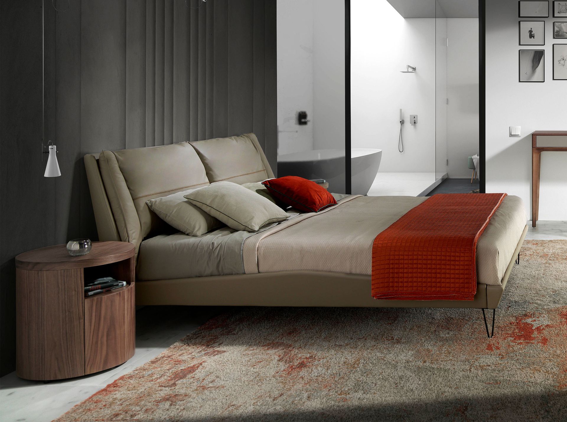 Тумбочка LE313-NOGAL /7051 Angel Cerda