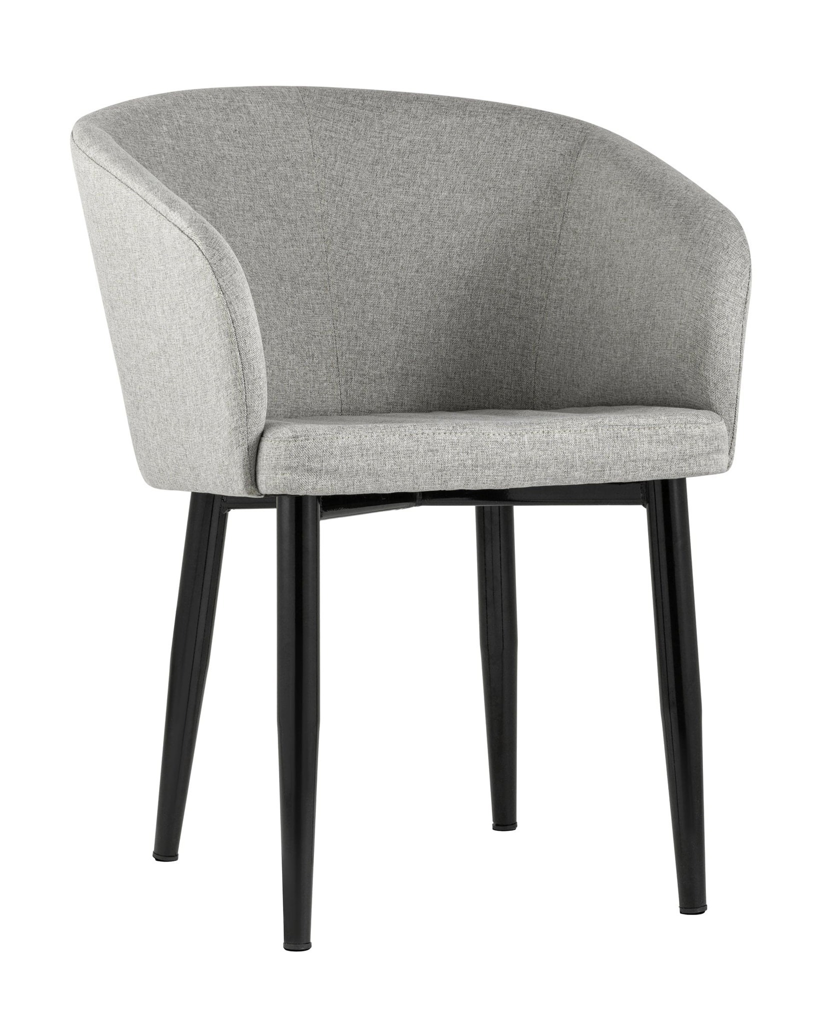 Кресло Ральф рогожка серый Stool Group