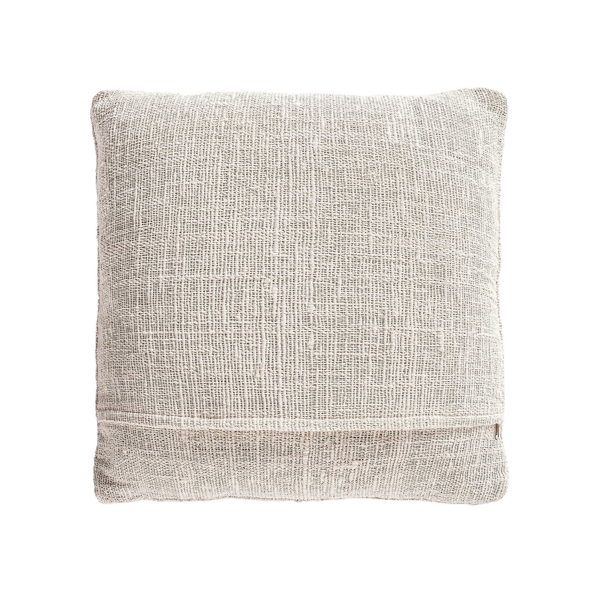 Подушка декоративная Clancy 50x50 бело-коричневая Vical