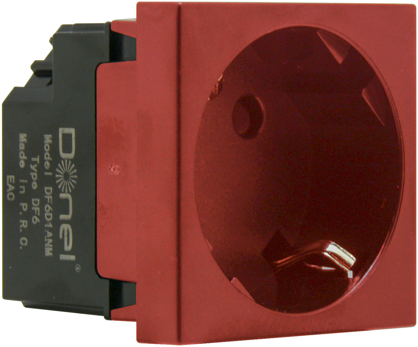 Розетка+З немст Donolux DF6D1RM