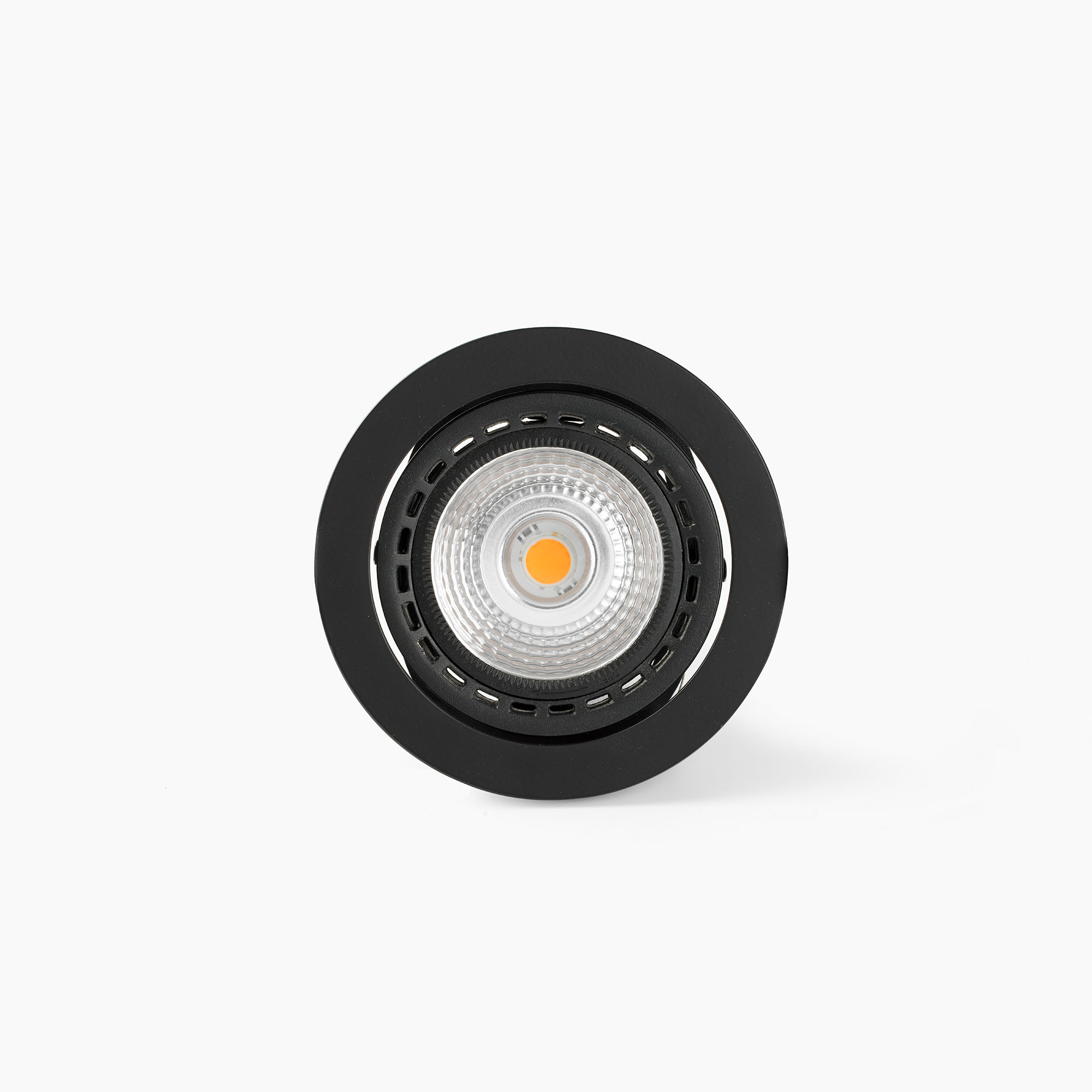 Встраиваемый светильник mini Optic черный LED FASHION 18-25W 3100K 56є Faro