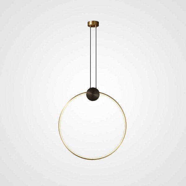 Подвесной светильник WOLKE D60 Brass by ImperiumLoft