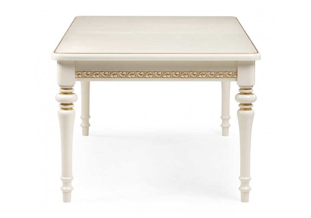 Стол деревянный Woodville Маранта слоновая кость 499603