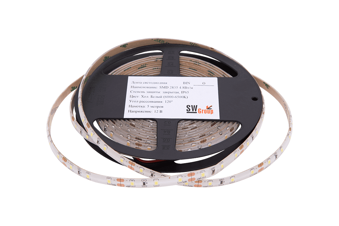 Лента светодиодная SWG SWG260-12-4.8-W-65