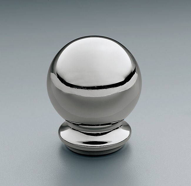 Ручка-кнопка Restoration Hardware Chatham d.2.5 Polished Chrome