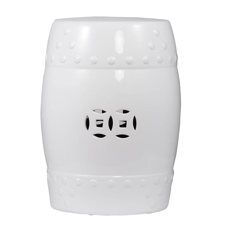 Столик акцентный Glasar 68136-WHIT