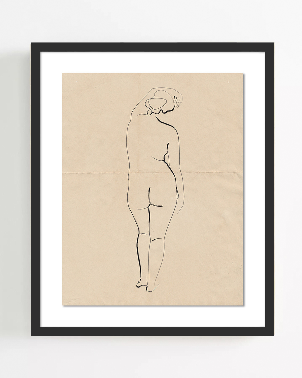 Интерьерный постер Nude Louvre Home DPP360924VHS