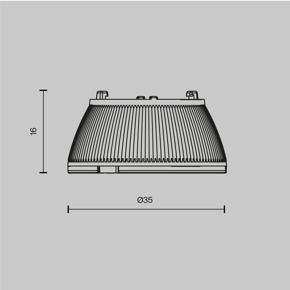 Аксессуар Technical Lens002D35-10W