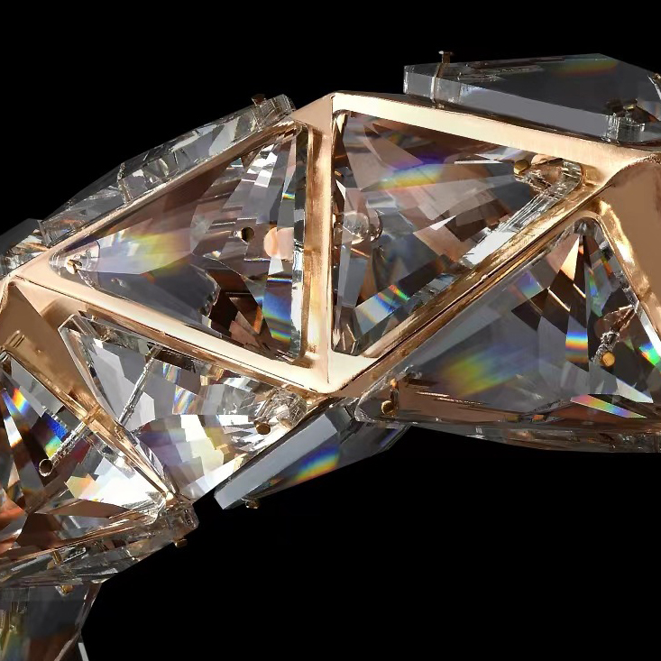 Подвесная люстра LEONOR D53+80 by ImperiumLoft