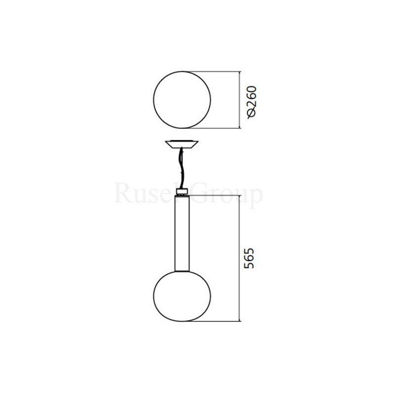 Подвесной светильник Artemide LAGUNA 26 SOSPENSIONE