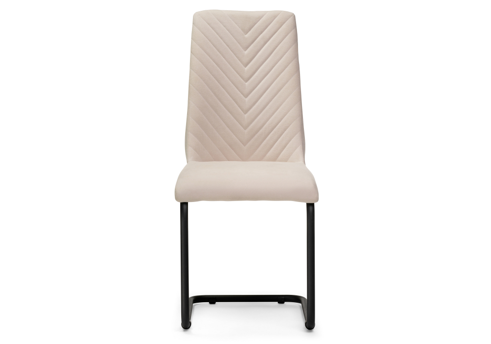 Стул Woodville Лулла бежевый / черный 504188