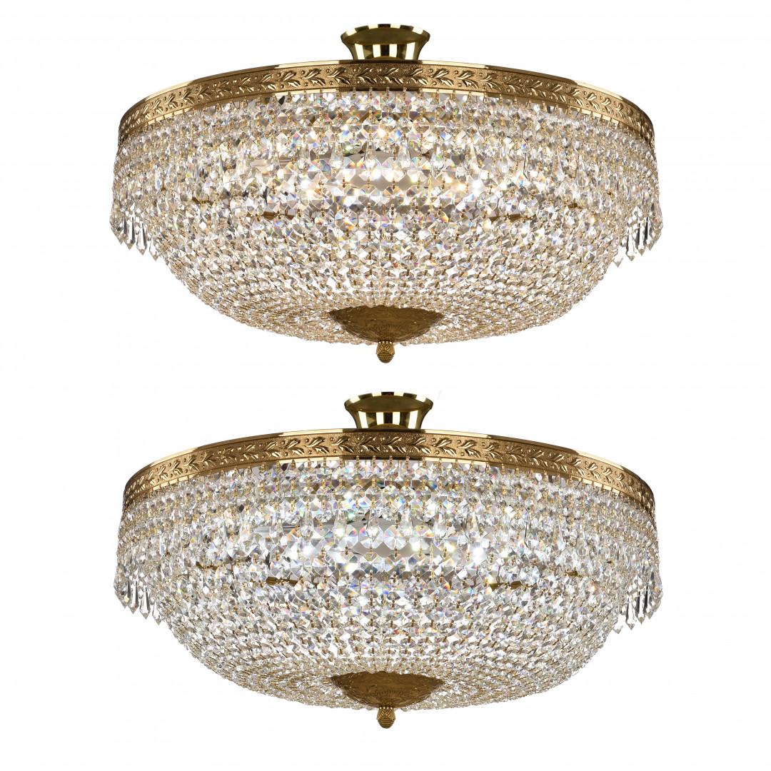 Люстра светодиодная хрустальная 19011/55IV/LED-DIM G Bohemia Ivele Crystal
