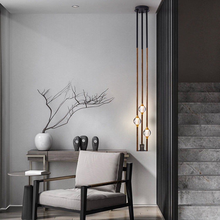 Подвесной светильник TABEO Light brown by ImperiumLoft