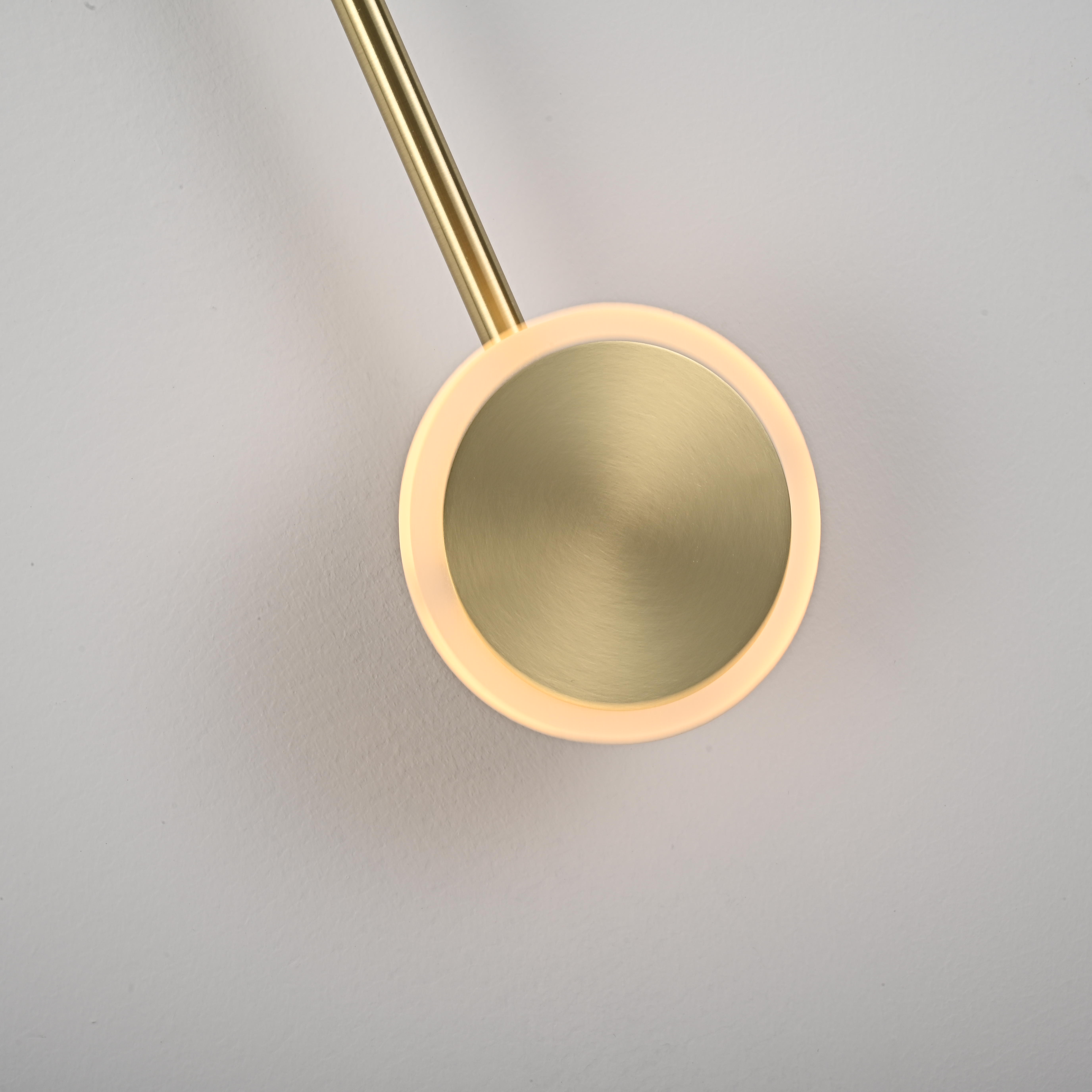 Настенный светильник ZINGY B Brass by ImperiumLoft