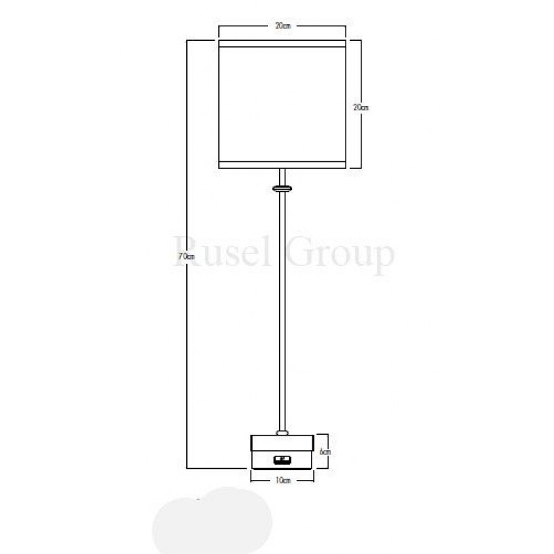 Настольная лампа Swarovski BRILLET SKB3_0