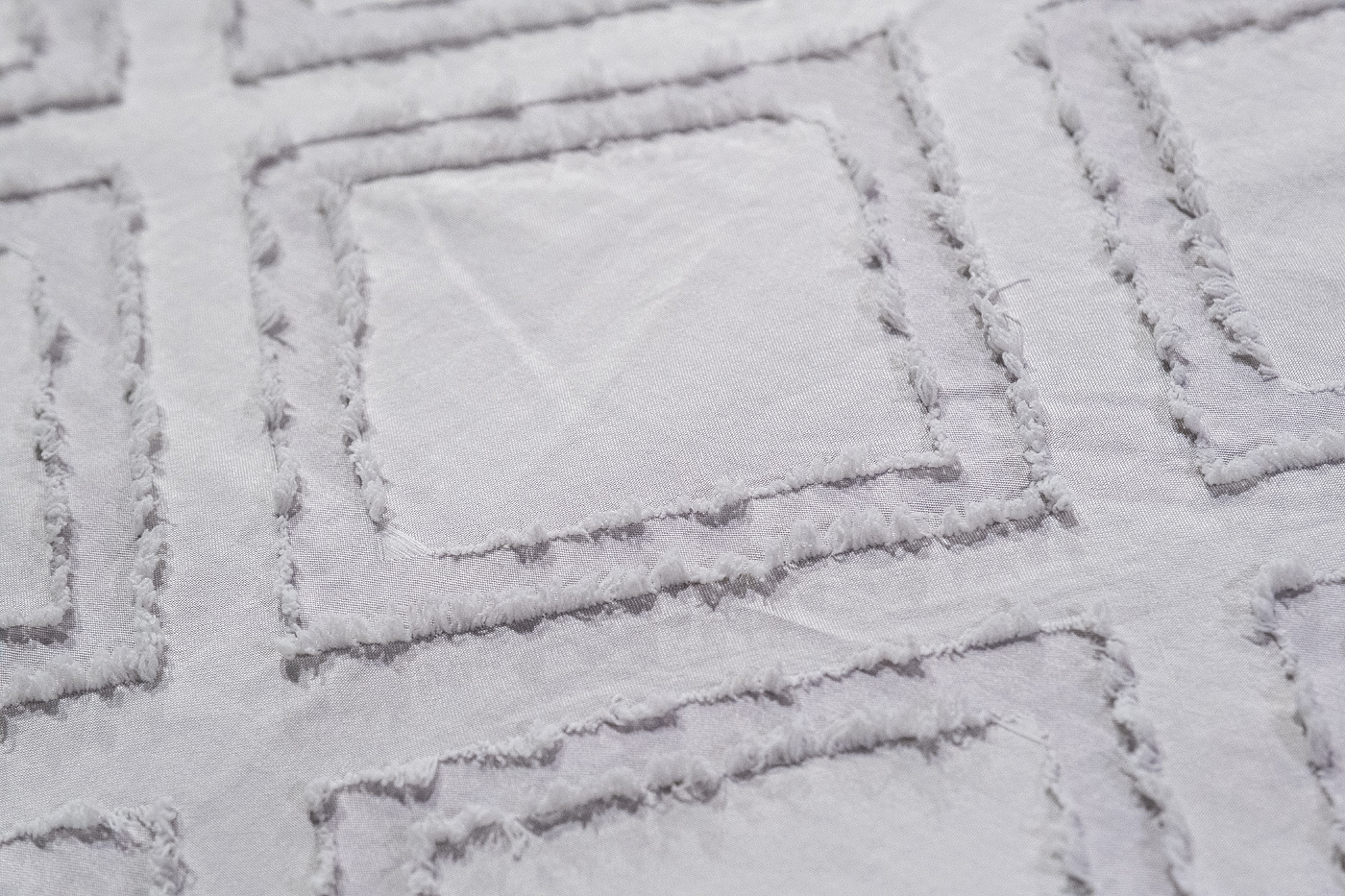 Покрывало Квадро серое Garda Decor 177HON-19230