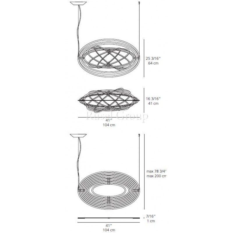 Подвесной светильник Artemide COPERNICO SOSPENSIONE