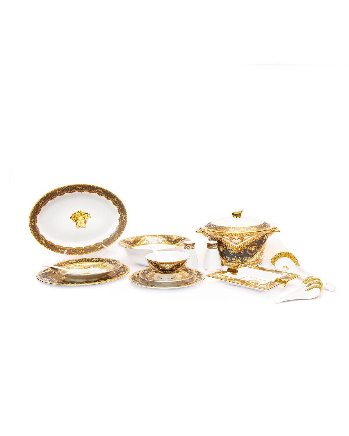 Столовый набор Louvre Home Gala le bleu