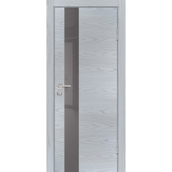 Межкомнатная дверь Graf P-10 серый лакобель Дуб скай серый (2000 х 900)