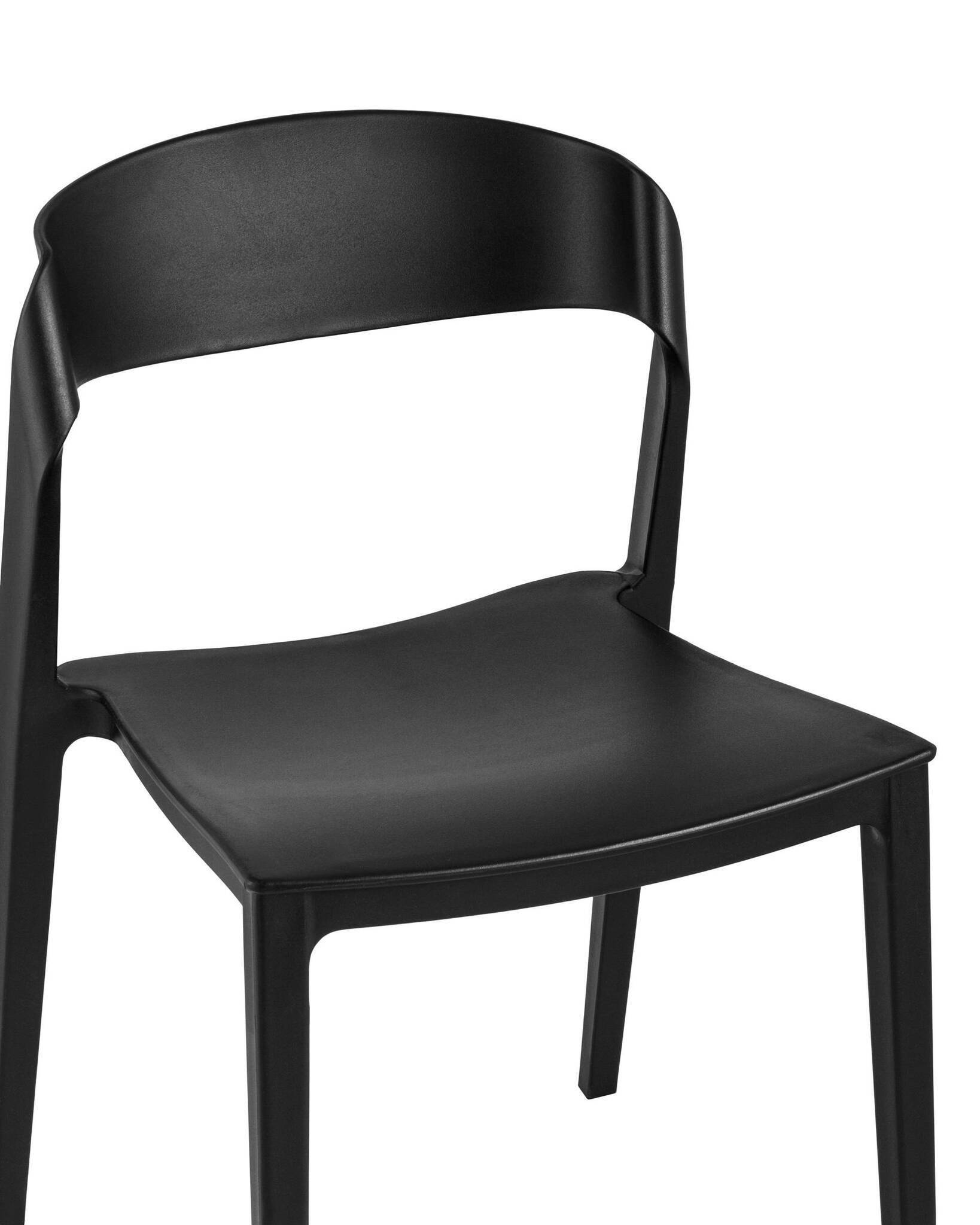 Стул Moris пластик черный Stool Group
