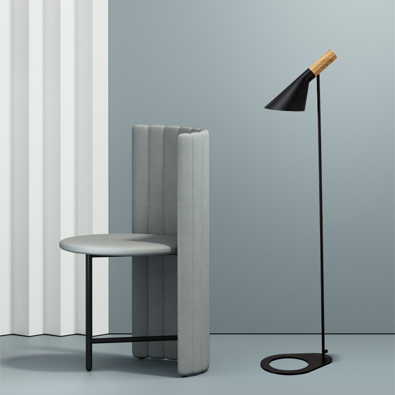 Торшер AJ Floor by Arne Jacobsen for Louis Poulsen Black by ImperiumLoft