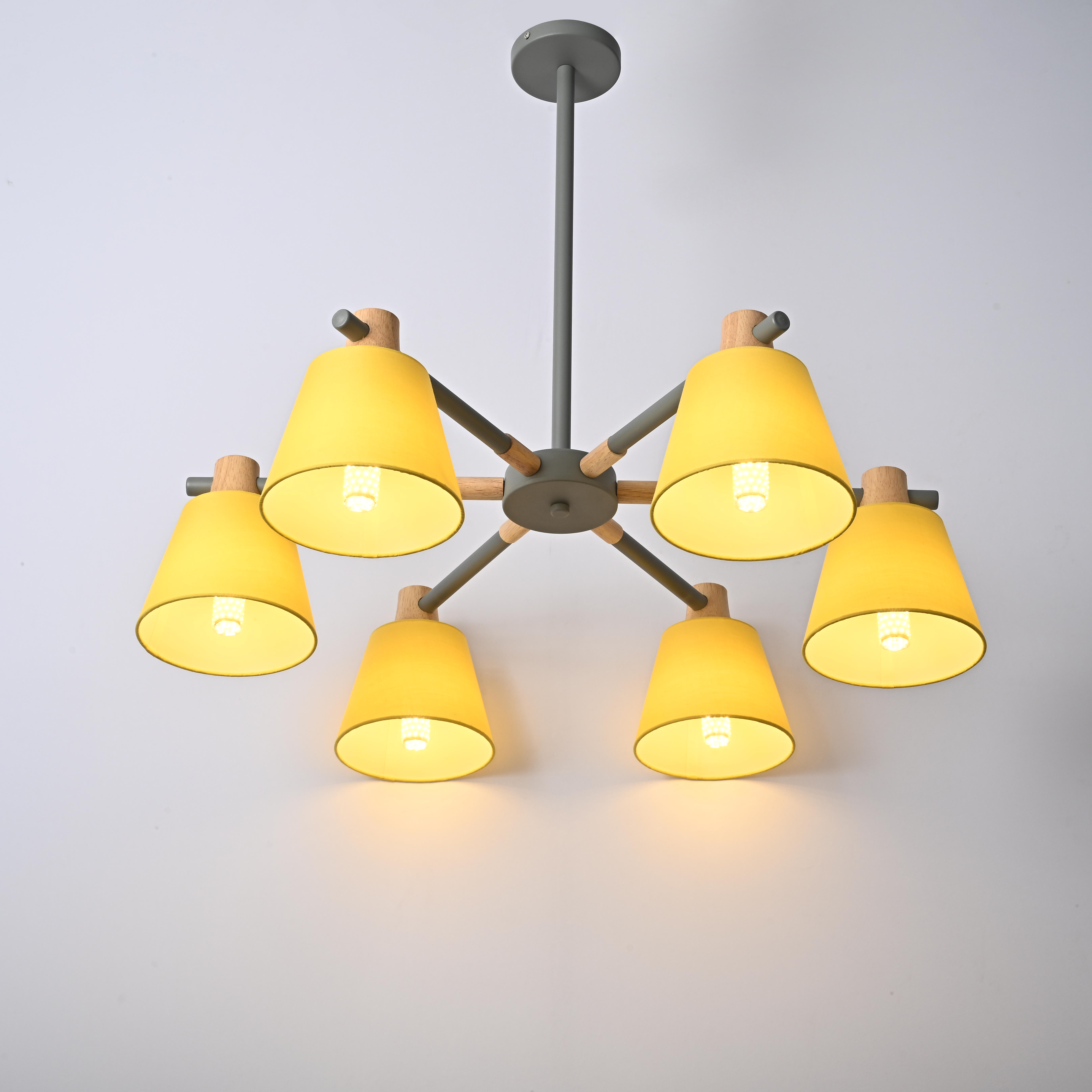Потолочная Люстра На Штанге Natura A Yellow 6 By Imperiumloft