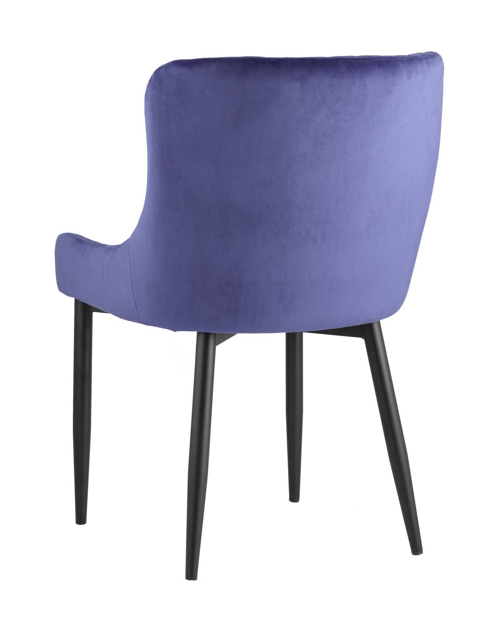 Стул Ститч велюр синий Stool Group