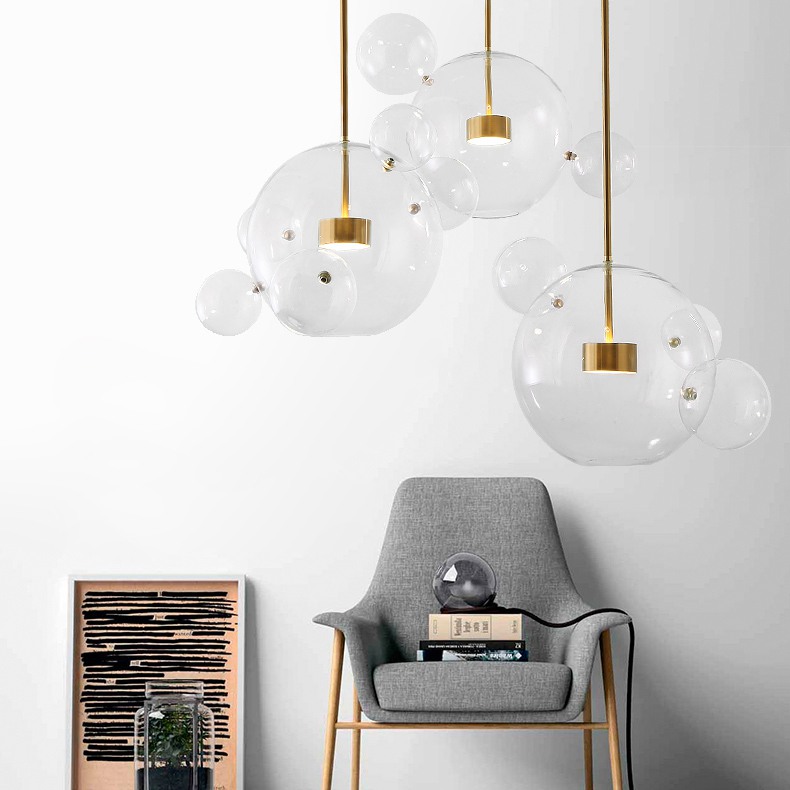 Потолочный светильник BUBBLE BLS B4 Black by ImperiumLoft