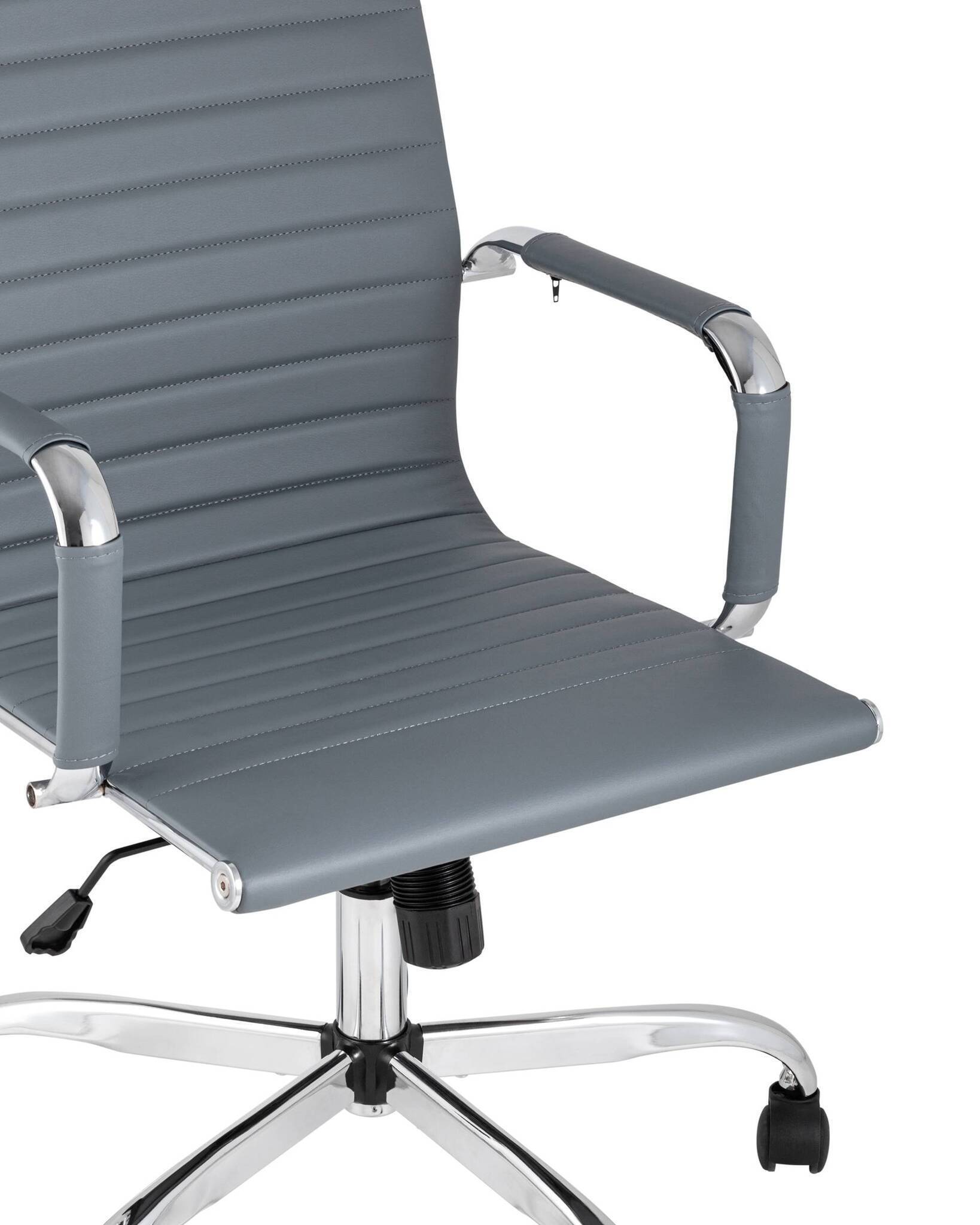Кресло руководителяs City серый TopChairs