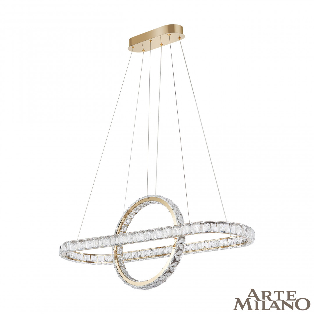 Люстра светодиодная с пультом 311311/L1000 GD Arte Milano