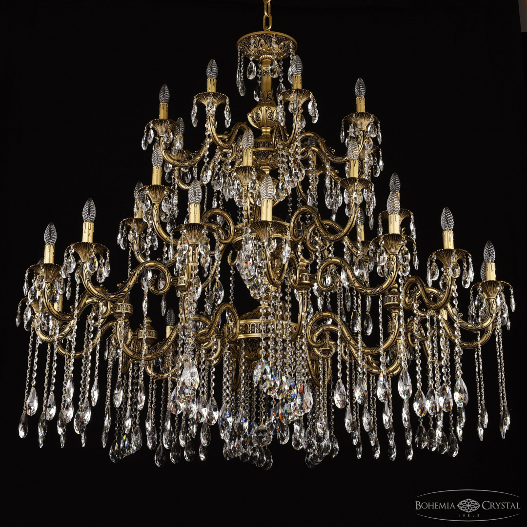 Люстра хрустальная AL79104/16+8+8/550/3d A AGB Bohemia Ivele Crystal
