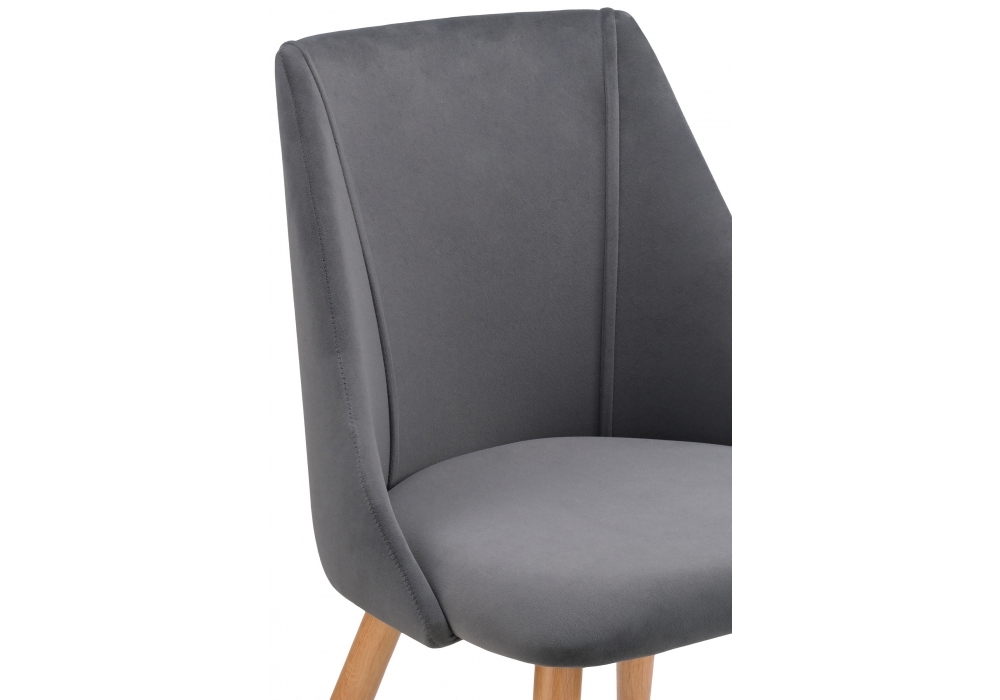 Стул Woodville Morgan dark gray / wood 15238