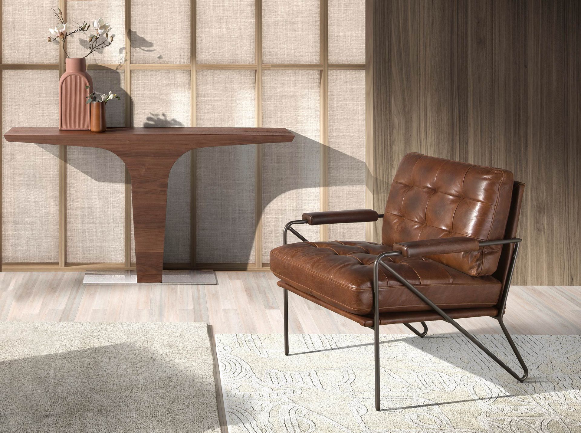 Консоль LE051-X /3030 орех Angel Cerda