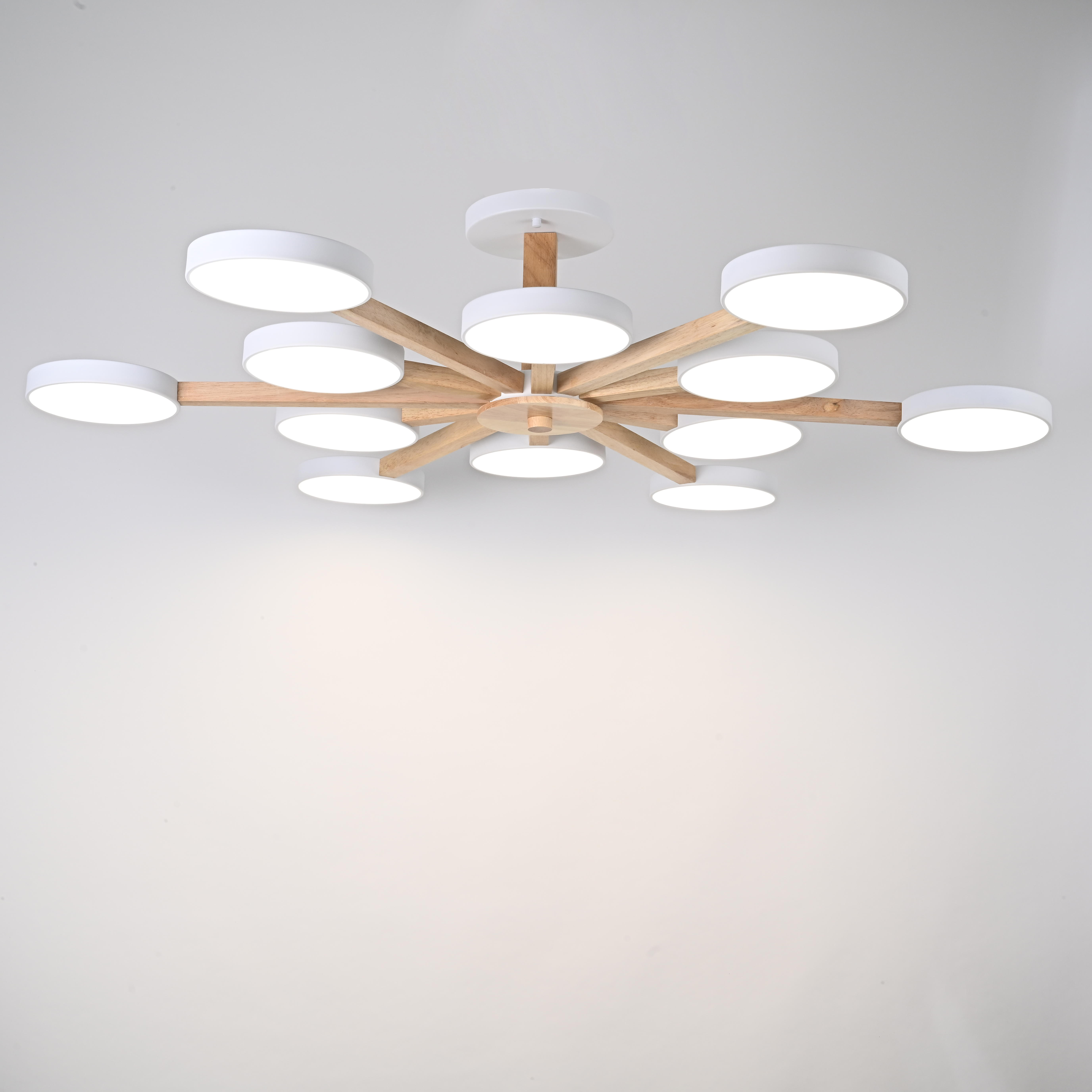 Потолочный светильник TURNA L12 White by ImperiumLoft