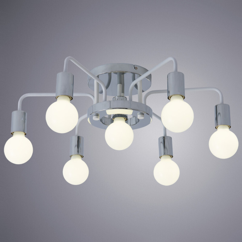 Накладная люстра Arte Lamp A6001PL-7WH