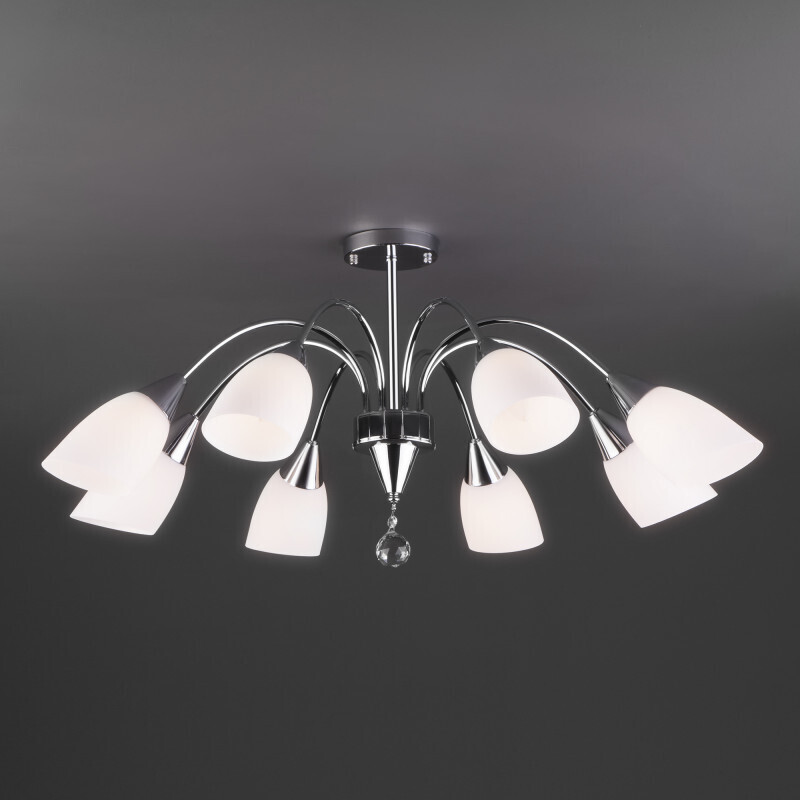 Люстра на штанге Eurosvet 30149/8 хром