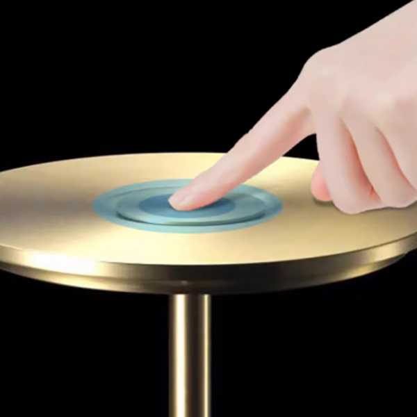 Настольная лампа ROBBI Silver by ImperiumLoft