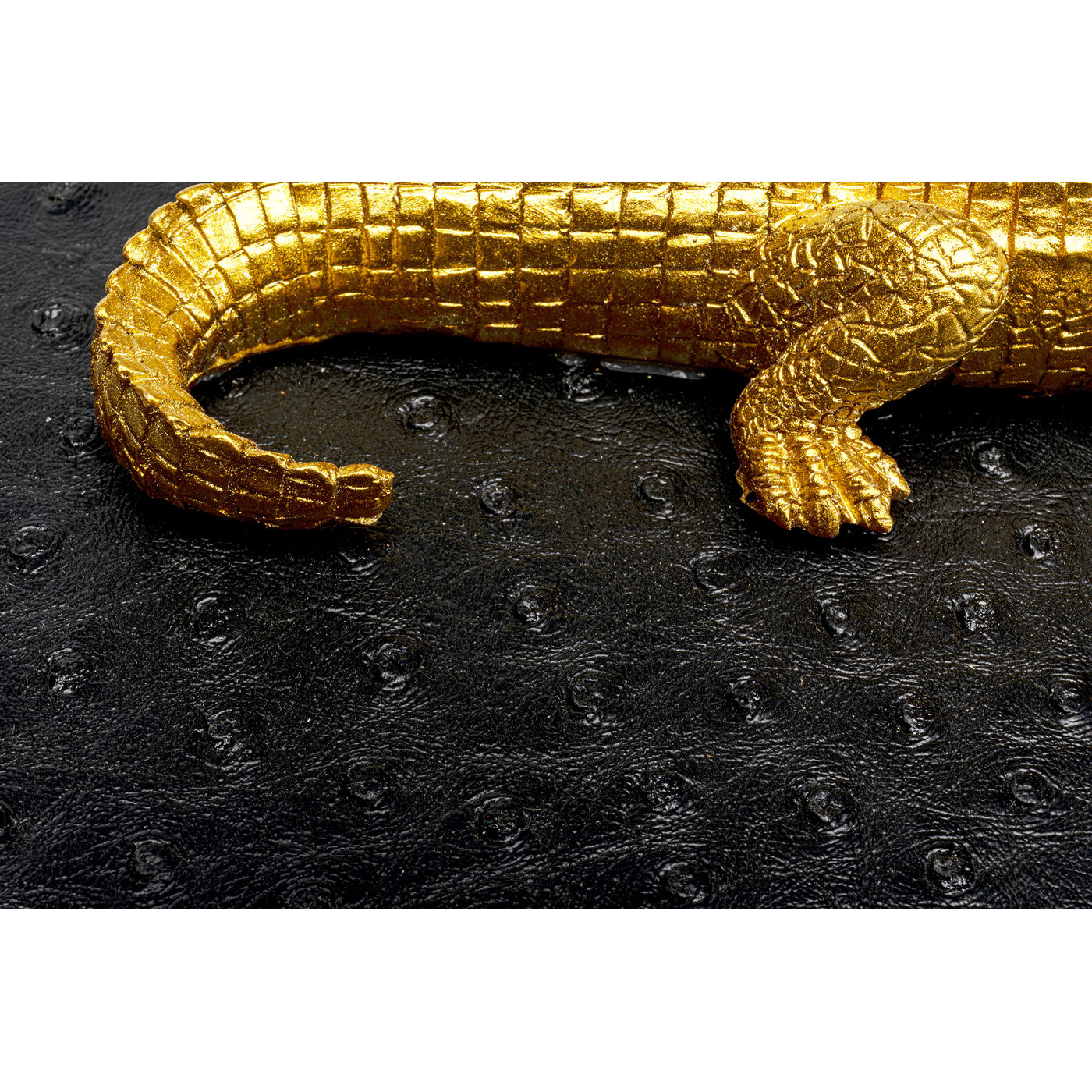 Шкатулка Crocodile Black (2 шт) KARE 56261