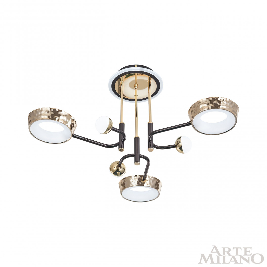 Люстра светодиодная 273210/6 BK/GD Arte Milano