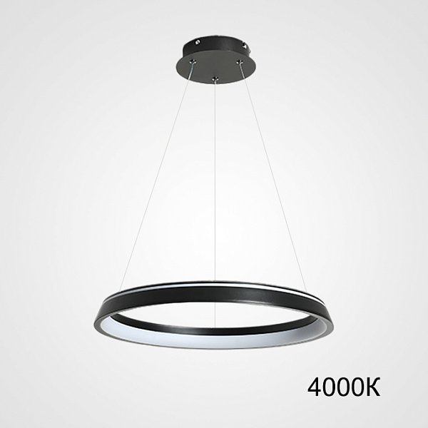 Подвесная люстра CHANETT D50 Black 4000К by ImperiumLoft