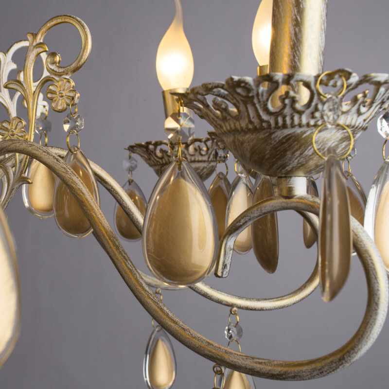 Подвесная люстра Arte Lamp A5676LM-8WG