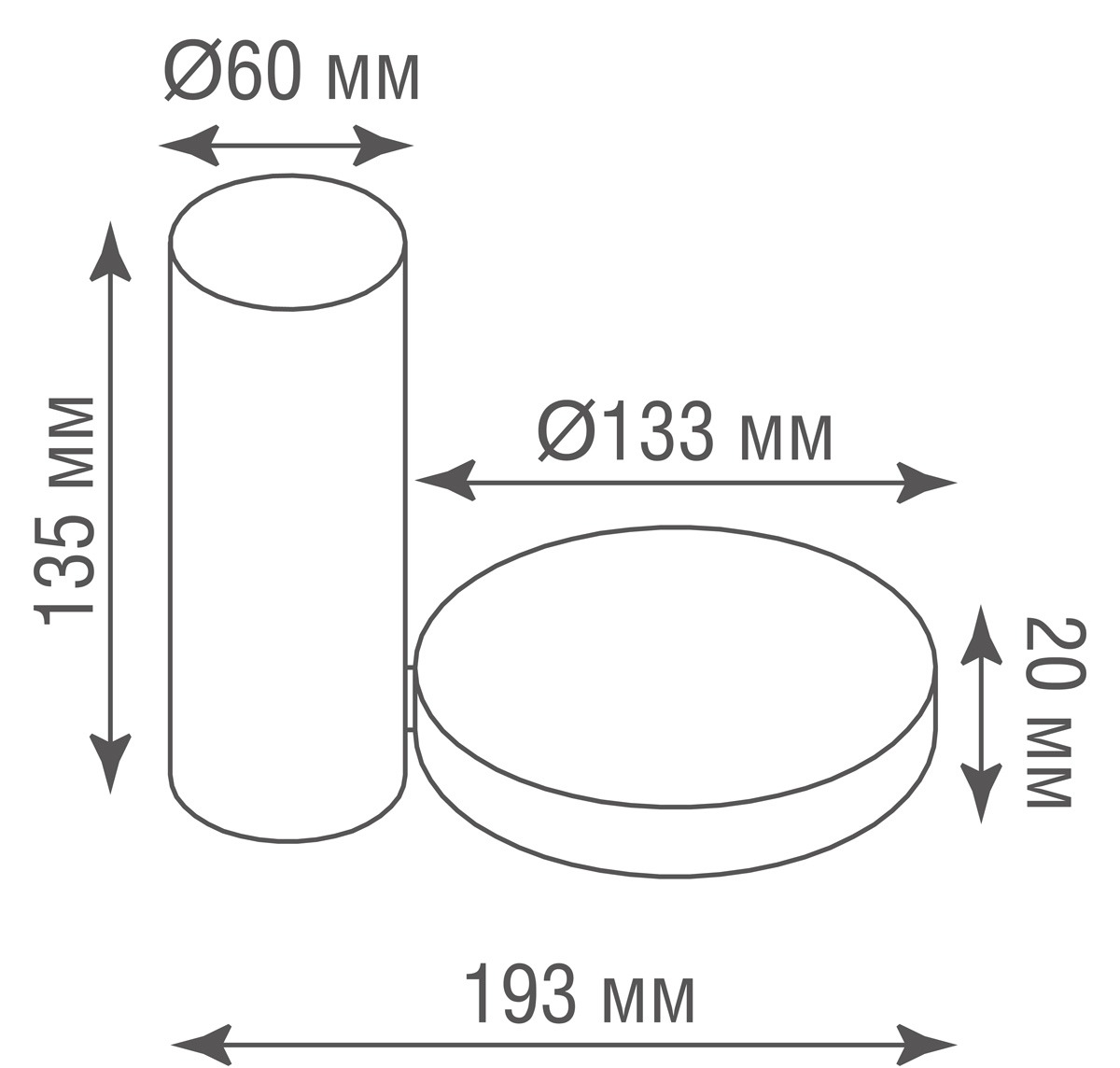 Накладной светодиодный светильник Donolux DL18811/15W White R