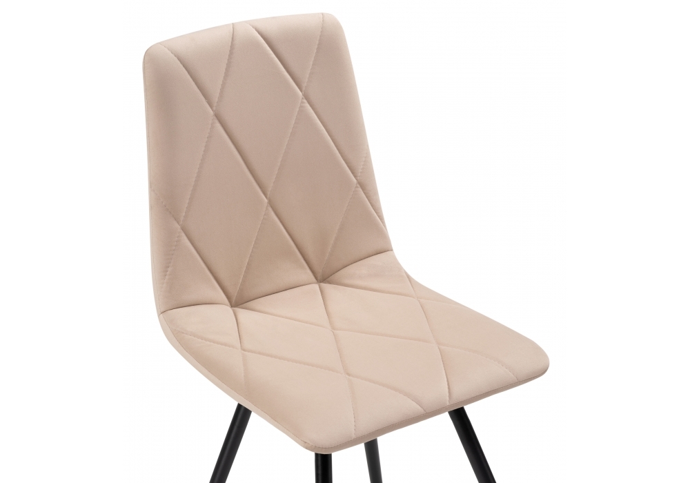 Стул Woodville Персея velutto 05 / черный 499997