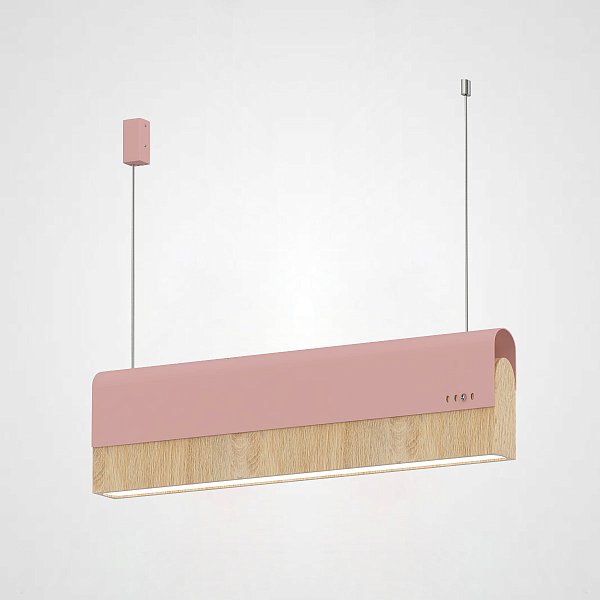 РЕЕЧНЫЙ ПОДВЕСНОЙ СВЕТИЛЬНИК BOOK 3 L60 Pink by ImperiumLoft