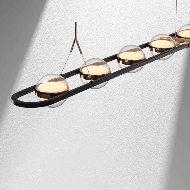 Реечный, рядный светильник SATURNA LONG by ImperiumLoft