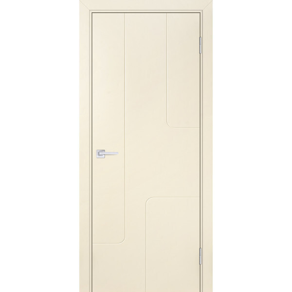 Межкомнатная дверь Graf Смальта-Лайн 01 Айвори ral 1013 (2000 х 800)